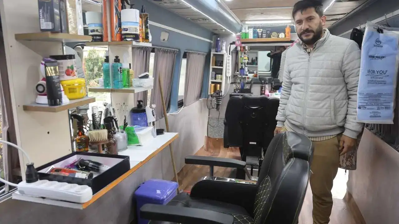 Hatay’da Mobil Berber Dönemi: 15 Yıllık Deneyimini Yollara Taşıdı! 3